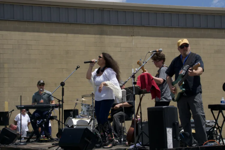 Carly Greer and the Hooch rock the Belmont Correctional Institution